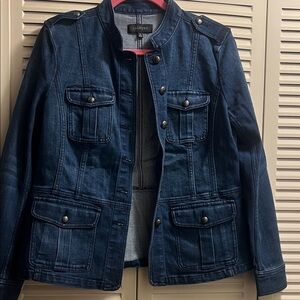 Talbots Dark Blue Jean Jacket